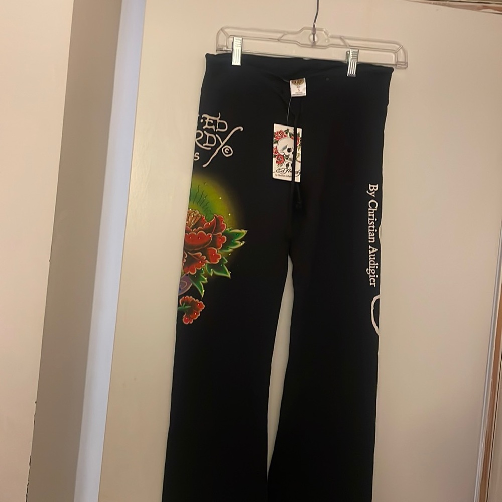 Ed Hardy Low waist cotton pants